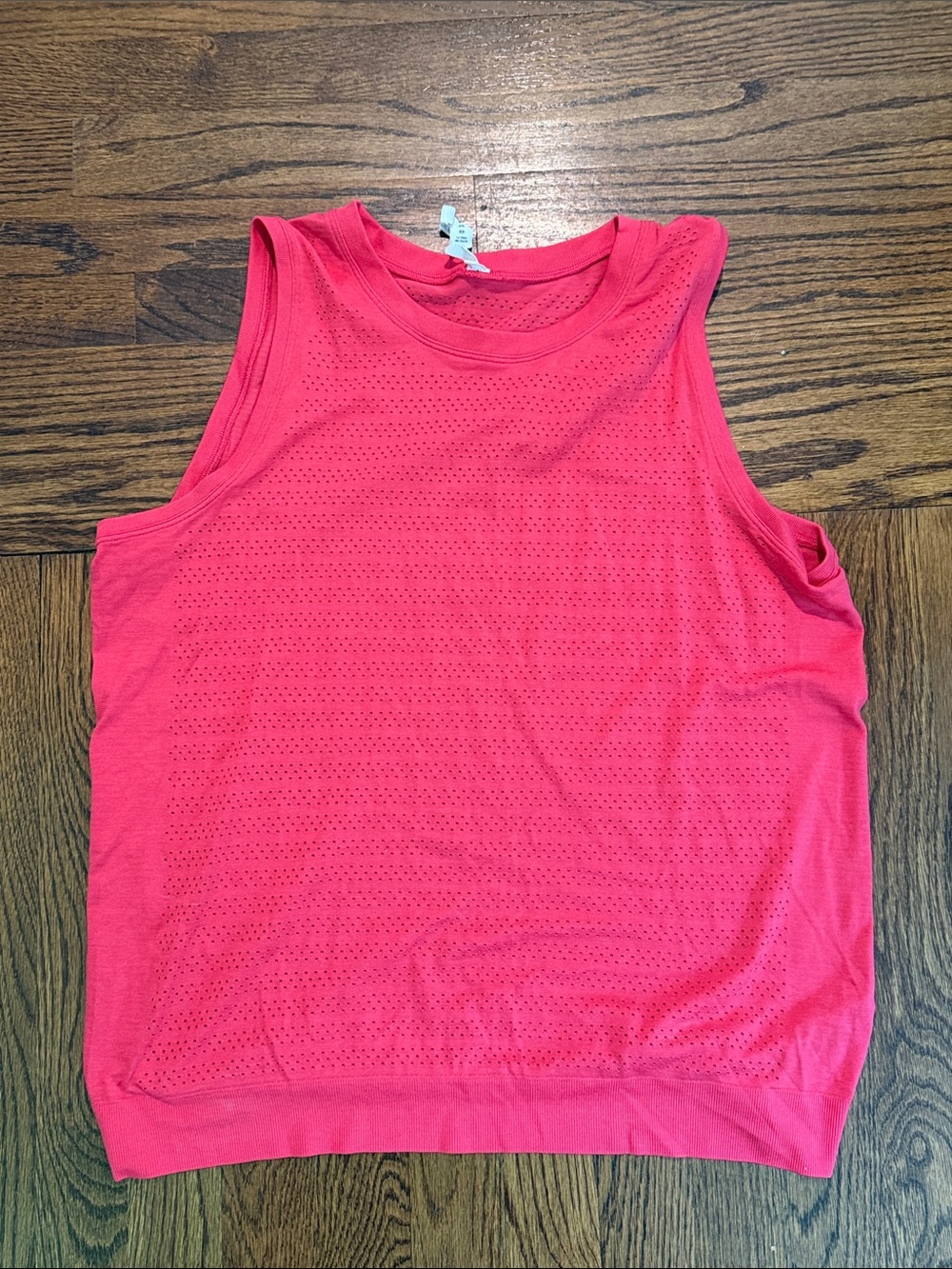 lululemon athletica Pink Perforated Athletic Tank